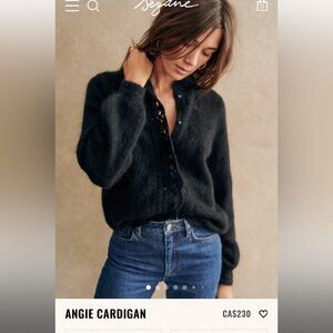 Sezane Angie cardigan